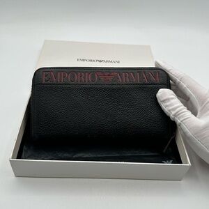 Emporio Armani Zip Around Wallet